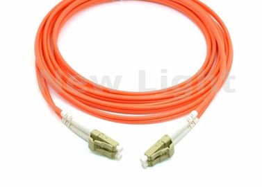 Kabel Fiber Optik Dual LC LC, Kabel Fiber Optik Multimode Duplex Untuk Jaringan