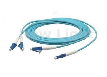 3M LC TO LC Kabel Fiber Optic, Blue Duplex Single Mode Kabel Fiber Optik OM3