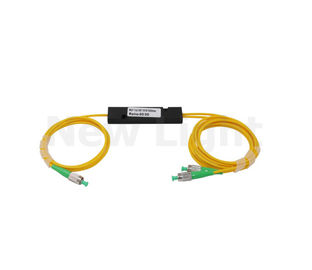 2M FC / APC mini single mode Fiber Optik Splitter WDM 0,9 / 2,0 / 3,0 mm
