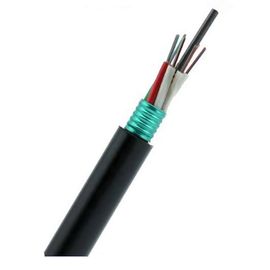 Multimode / Single Mode Fiber Optic Cable GYTS Bahan PVC / LSZH Garansi 1 Tahun