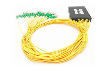 Kabel Serat Optik Kotak ABS, Modul Mux Demux CWDM Dengan Konektor FC ST LC SC