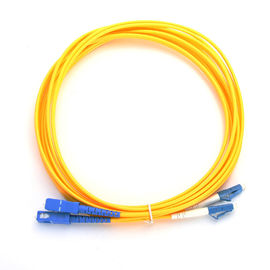 Duplex Fiber Optic Patch Cord / Sc Lc Kabel Multimode Fiber Optic Patch