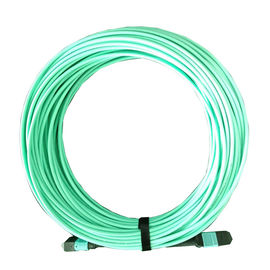 12 Fiber 50/125 OM3 MPO MTP Cable 10Gb Laser Dioptimalkan Multimode (3m / 10ft)
