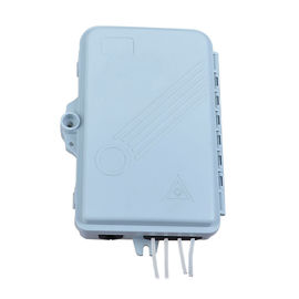 ABS Serat Dinding Stopkontak / Dinding 1 * 4 Sc Lc PLC Splitter Fiber Termination Box