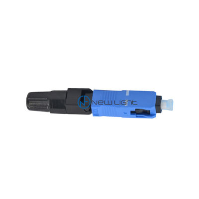 SC UPC Pre Stubbed 3.0mm FTTH Konektor Perakitan Cepat