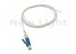 LC UPC Fiber Optic Jumper Cables 1.5M Panjang Single Mode Fiber Optic Pigtail