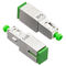 3dB SC / APC Fiber Optic Attenuator Sepenuhnya Kompatibel Dengan Low Ripple Broadband