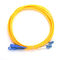 Duplex Fiber Optic Patch Cord / Sc Lc Kabel Multimode Fiber Optic Patch