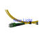 9/125 Kabel Patch Serat Optik Uniboot Duplex Single Mode Fiber Daya Tahan Yang Baik