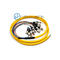 LSZH 12 Warna 1M Fiber Optic Pigtail SC / E2000 / FC / ST Fiber Optic Tail