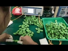 250um Bare Fiber Fiber Optic Adapter dengan Single-mode Fiber Type In Flange