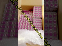 Adaptor LC Fiber Optic Warna Putih Bahan ABS Adaptor LC SC Dengan Flange