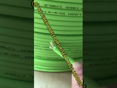 OS2 OM3 OM4 Fiber Optic MPO MTP Kabel Untuk 100 Gigabit Ethernet Low Loss