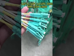 SC / PC -SC / PC Multi Mode Duplex Optical Fiber Patch Cord 0,9 / 2,0 / 3,0 mm