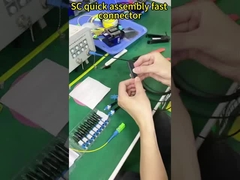 Konektor Kabel Optik 90N 2.0mm SC UPC yang dapat dipasang di lapangan