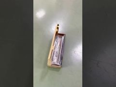 1U 19 Inch Rack Mountable RJ45 Patch Panel dengan 110/Krone IDC Termination dan Manajemen Kabel