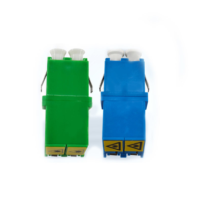 LC serat optik ke adaptor Ethernet Shutter Zirconia Keramik Sleeve Sleeve Material