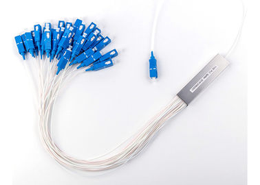 Konektor SC 1x32 Mini Tipe PLC 1 In 32 Out Serat Optik Splitter 0,5M