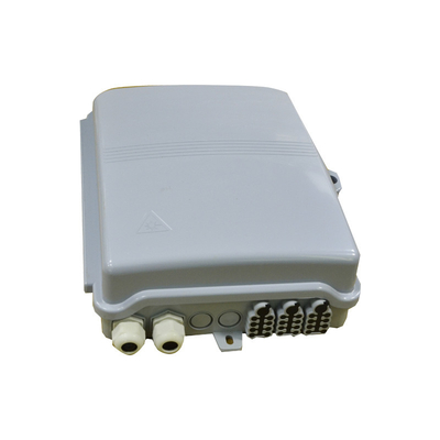 24 Core Kaset PLC Splitter Ftth Distribution Terminal Box ABS 8 Port