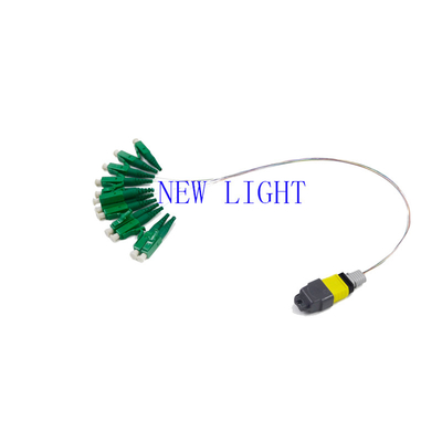 Beli OM3 PVC MPO MPO Patch Cord 12 Core 3.0mm Kehilangan Penyisipan Rendah Untuk Pusat Data online manufacture