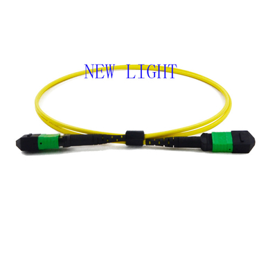 Beli PVC 3.0mm MTP MPO Breakout Cable High Return Loss Untuk Pusat Data Kepadatan Tinggi online manufacture