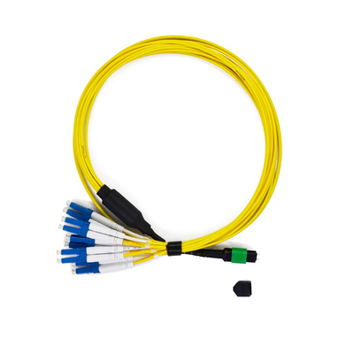 Beli MM Low Loss MTP MPO Patch Cord 8/12/24core PVC 3.0mm Fanout Hybrid Patch Cord online manufacture