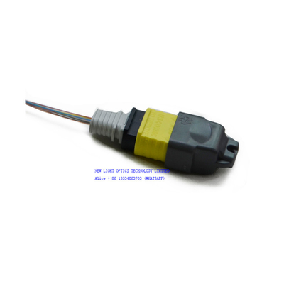 Beli Kabel MPO MTP Wanita 8 Strand OM3 50uM Plenum MPO Harness Cable online manufacture