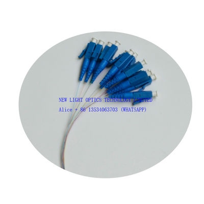 Beli 40M OM4 12 Serat MPO MTP Kabel 100G Plenum untuk Transmisi Data Kecepatan Tinggi online manufacture