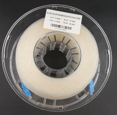 Beli 2 Fiber Multimode Fiber Patch Cord tahan lama 300m Panjang Kabel E2000 Konektor online manufacture