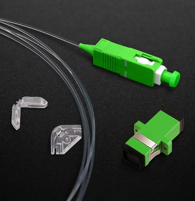 Beli 1 Core Fiber Optical Patch Cord LC APC Ke SC APC 10M Mode Tunggal Invisible Indoor online manufacture