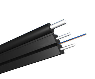 Beli 2 Core Fiber Optic Patch Cord Single Mode, Kabel Fiber Optik FTTH Drop online manufacture