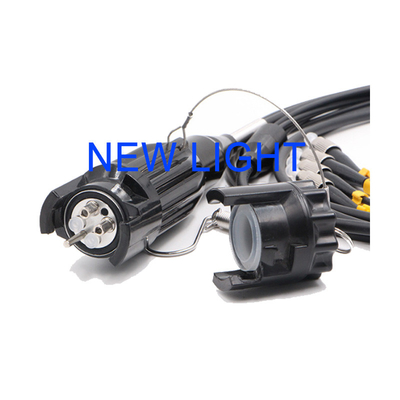 Beli 5.0mm / 7.0mm Optical Fiber Patch Cord TPU / PVC Kabel Jacket tahan lama online manufacture