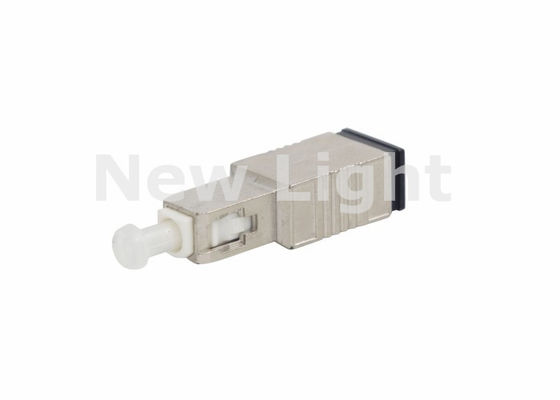 Beli Perakitan Mudah SC Fiber Optic Attenuator dengan Luar Logam dan Redaman 1dB hingga 30dB untuk Jaringan Optik Pasif online manufacture
