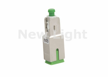 Beli 8dB SC / APC Serat Optik Atenuator Mode Tunggal Untuk Uji / Pengukuran online manufacture