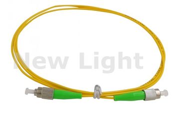 Beli FC / APC - FC / APC Fiber Optik Patch Cord Single Model 9/125 Simplex PVC Yellow Cable online manufacture