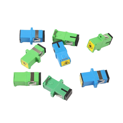 Beli 250um Bare Fiber Fiber Optic Adapter dengan Single-mode Fiber Type In Flange online manufacture