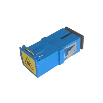 Beli Sumber Cahaya Passive Fiber Optic Connector Adaptor Plastik Bahan Transparan online manufacture