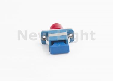 Beli Adaptor Hybrid Adapter Plastik SC SM Slim SX Fiber Optik untuk Bingkai Distribusi Optik online manufacture