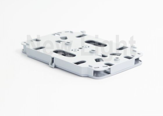 Beli 12 Core ABS Material Fiber Optic Splice Tray untuk pemasangan yang mudah dan Outdoor Fiber Termination Box online manufacture