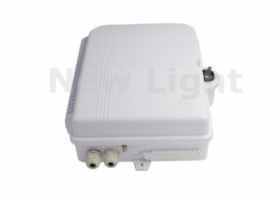 Beli White 48 Port Wall Mountable Fiber Optic Termination Box dengan Perlindungan IP65 untuk Jaringan FTTH online manufacture