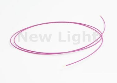 Beli Warna Ungu Simplex Fiber Optic Cable Single Mode Dengan Lengan Perlindungan Serat online manufacture
