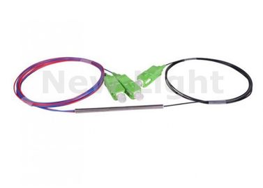 Beli High Reliability Fiber Optic Splitter / SC APC 1x2 PLC Splitter Untuk Jaringan Area Lokal online manufacture