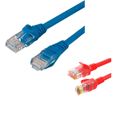 Beli Ultra Pure Copper Cat7 Patch Cord Gold Plated Connector UL Certified 100% Continuity Test online manufacture