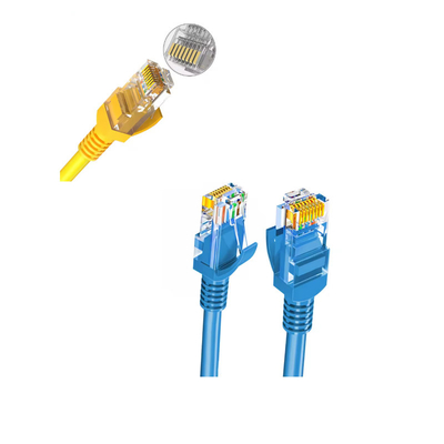 Beli Cat6 Patch Cord Plated Gold UL Certified Double Shielded Cat7 Network Cable online manufacture