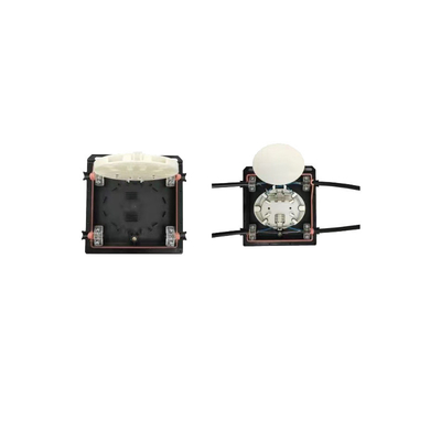 Beli Waterproof IP68 Horizontal Fiber Optic Splice Closure dengan Lock Panel 24 Core Capacity Inline Design online manufacture