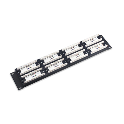 Beli Ethernet Patch Panel RoHS Certified Shielded Rack Mountable Panel dengan Manajemen Kabel online manufacture