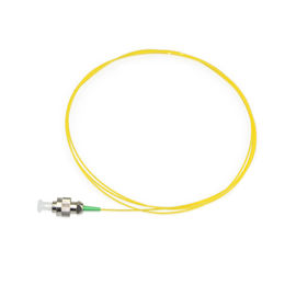 Beli Kuning Warna FC Serat Optik Patch Cord, 0.9MM Diameter Single Mode Fiber Pigtails online manufacture