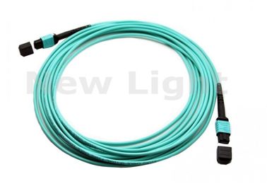 Beli MPO - MPO 12 Core OM3 Multimode Kabel Fiber Optic, Kabel Fiber Optic 3M Pre Terminated online manufacture