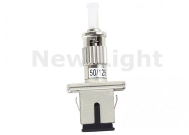 Beli Reusability yang baik ST TO SC Adaptor Serat, Adaptor Coupling Flange Dengan Penutup Logam Square online manufacture