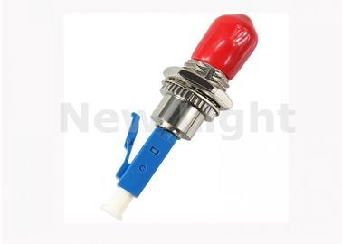 Beli Konektor Serat Optik Tubuh Plastik Mode Tunggal ST TO LC Adaptor Untuk CATV online manufacture